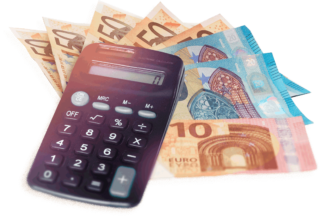 photo collage calculator money Euro