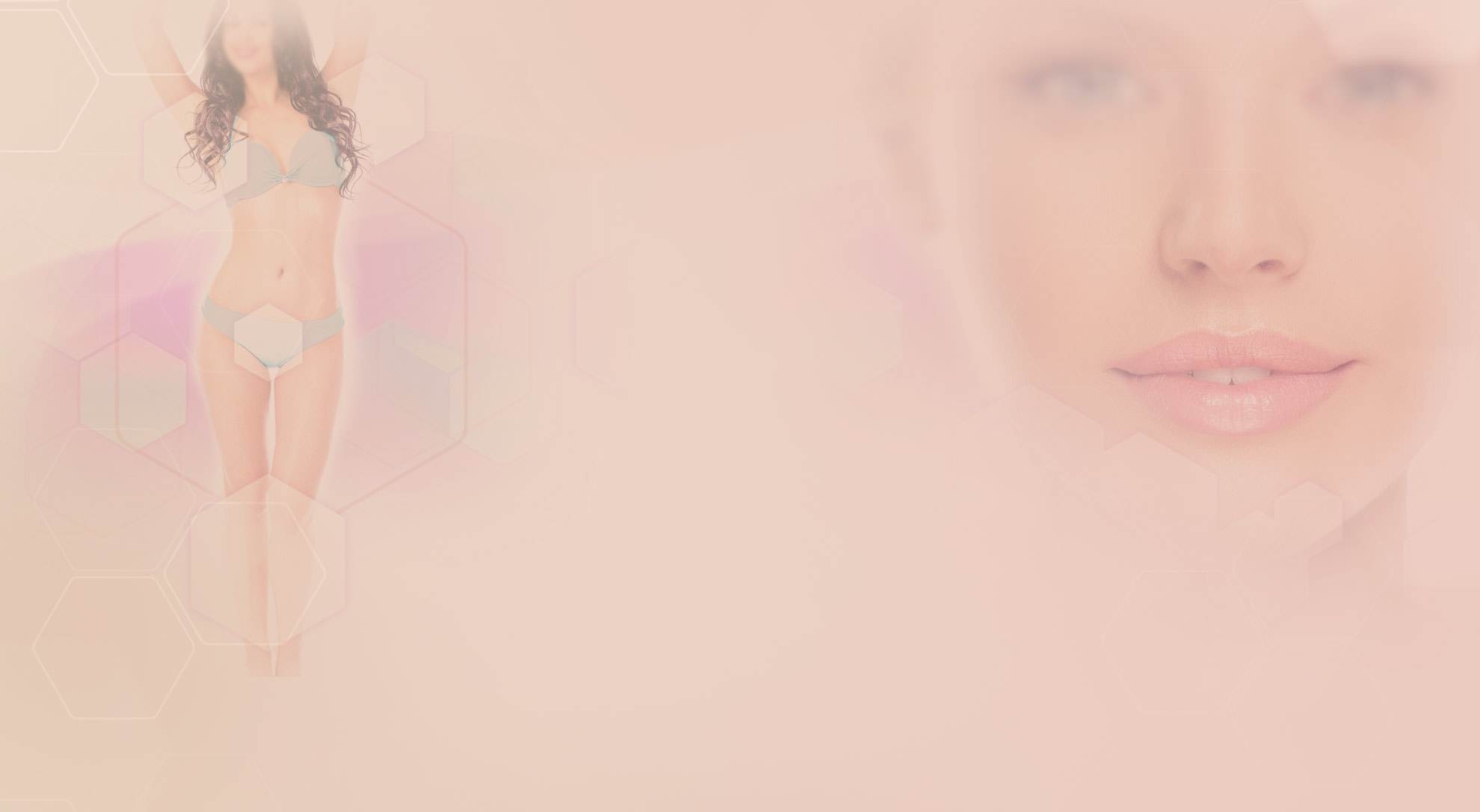 Banner Frau Beauty Gesicht und Körper
