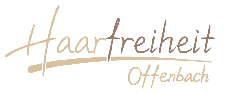 Logo beige Haarfreiheit Offenbach